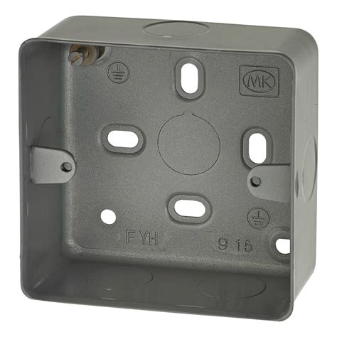 mk back box metal|mk single metal back box.